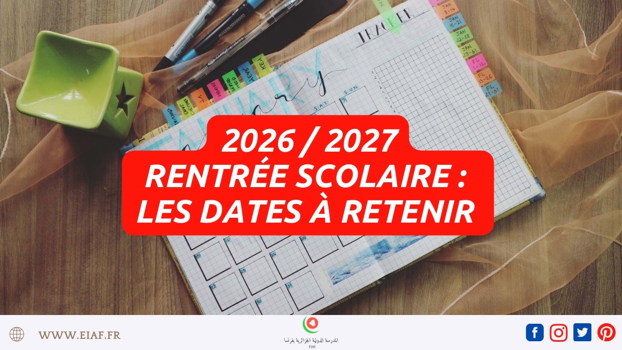 Rentrée scolaire 2026